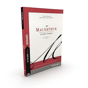 By the Book Series: MacArthur, Romans, Paperback, Comfort Print: Unleashing God's Truth One Verse at a Time Paperback
