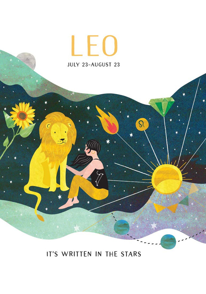 Leo July 23 - August 23 (It's Written in the Stars)(Softcover) Children's Books Happier Every Chapter   