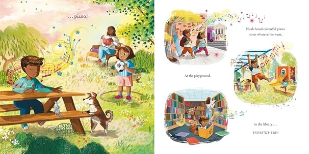 The Paper Piano: An inspirational picture book for music lovers Hardcover