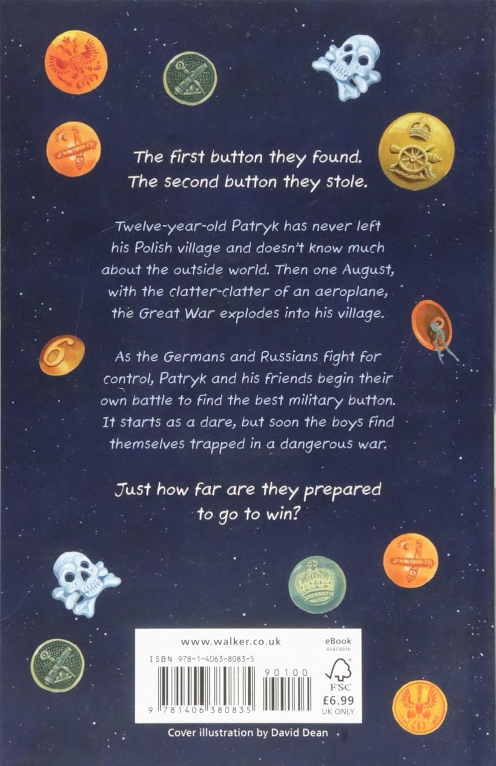 The Button War: A Tale of the Great War Paperback