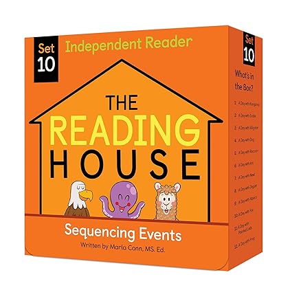 The Reading House Set 10: Sequencing Events Paperback
