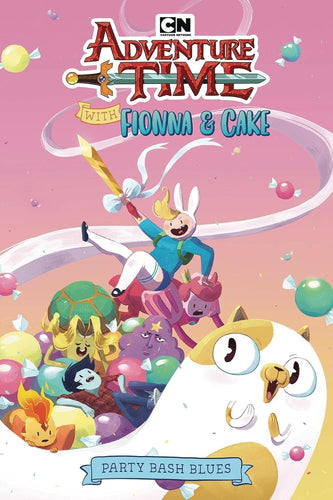 Adventure Time with Fionna & Cake Original Graphic Novel: Party Bash Blues  Ndah Mbawa @ Happier Every Chapter   