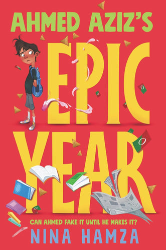 Ahmed Aziz's Epic Year Hardcover  Ndah Mbawa @ Happier Every Chapter   