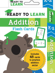 Ready to Learn - K 2 Addition Flash Cards Cards €“ 7 July 2020 by Silver Dolphin Books (Author)