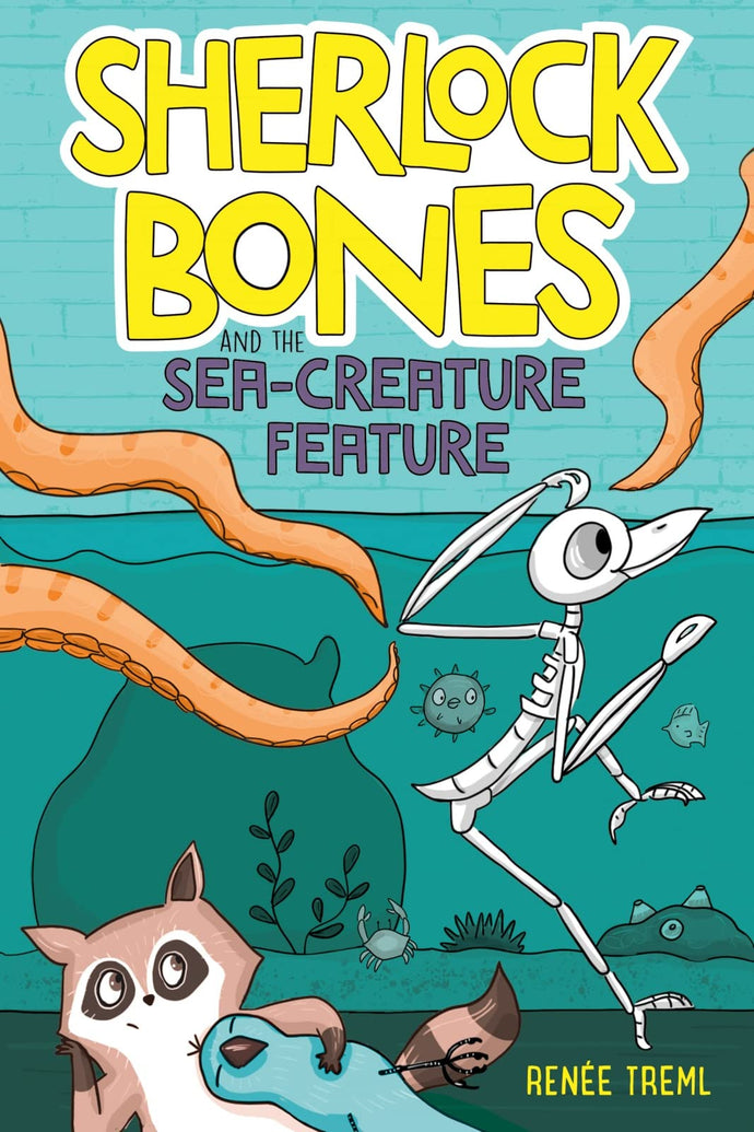 Sherlock Bones and the Sea-Creature Feature (Paperback) Children's Books Happier Every Chapter   