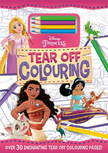 Load image into Gallery viewer, Disney Princess: Tear Off Colouring Paperback 21 Feb. 2021 by Igloo Books (Author) Happier Every Chapter
