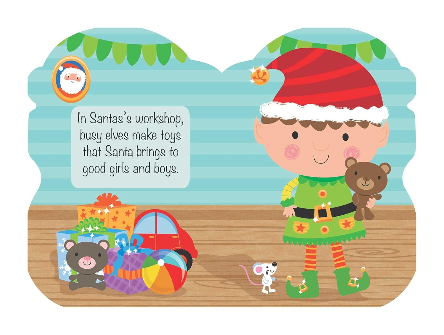 My Santa Book Board book