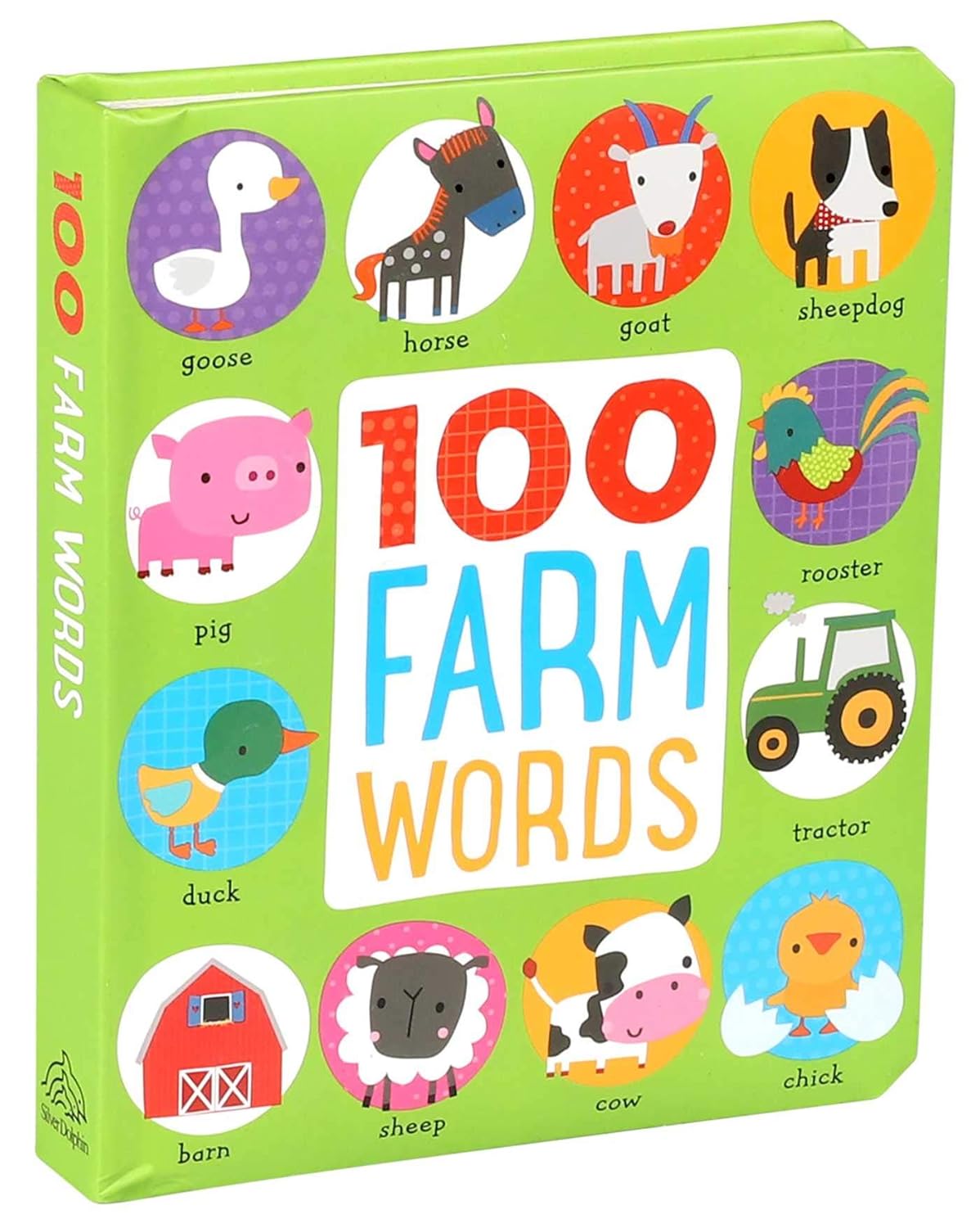 100 Farm Words Board book €“ September 1, 2017 by Dawn Machell (Illustrator)