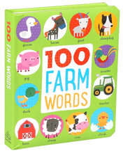 Load image into Gallery viewer, 100 Farm Words Board book – September 1, 2017 by Dawn Machell (Illustrator) Happier Every Chapter
