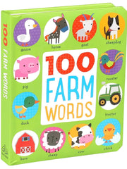 100 Farm Words Board book €“ September 1, 2017 by Dawn Machell (Illustrator)