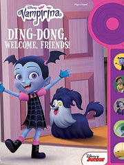 Disney Vampirina - Ding-Dong, Welcome, Friends! Sound Book - PI Kids (Disney Vamparina) Board book €“ Sound Book