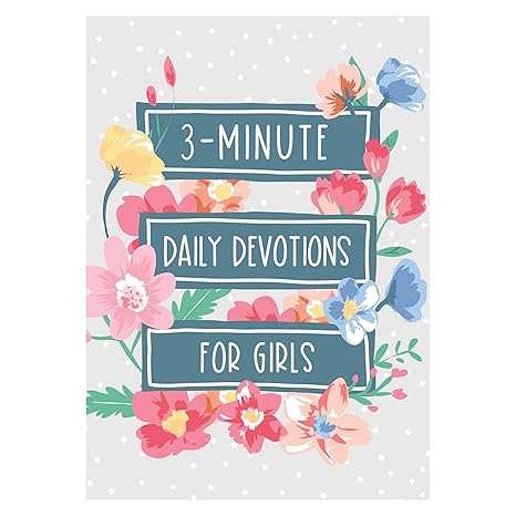 3-Minute Daily Devotions for Girls (3-Minute Devotions) Paperback