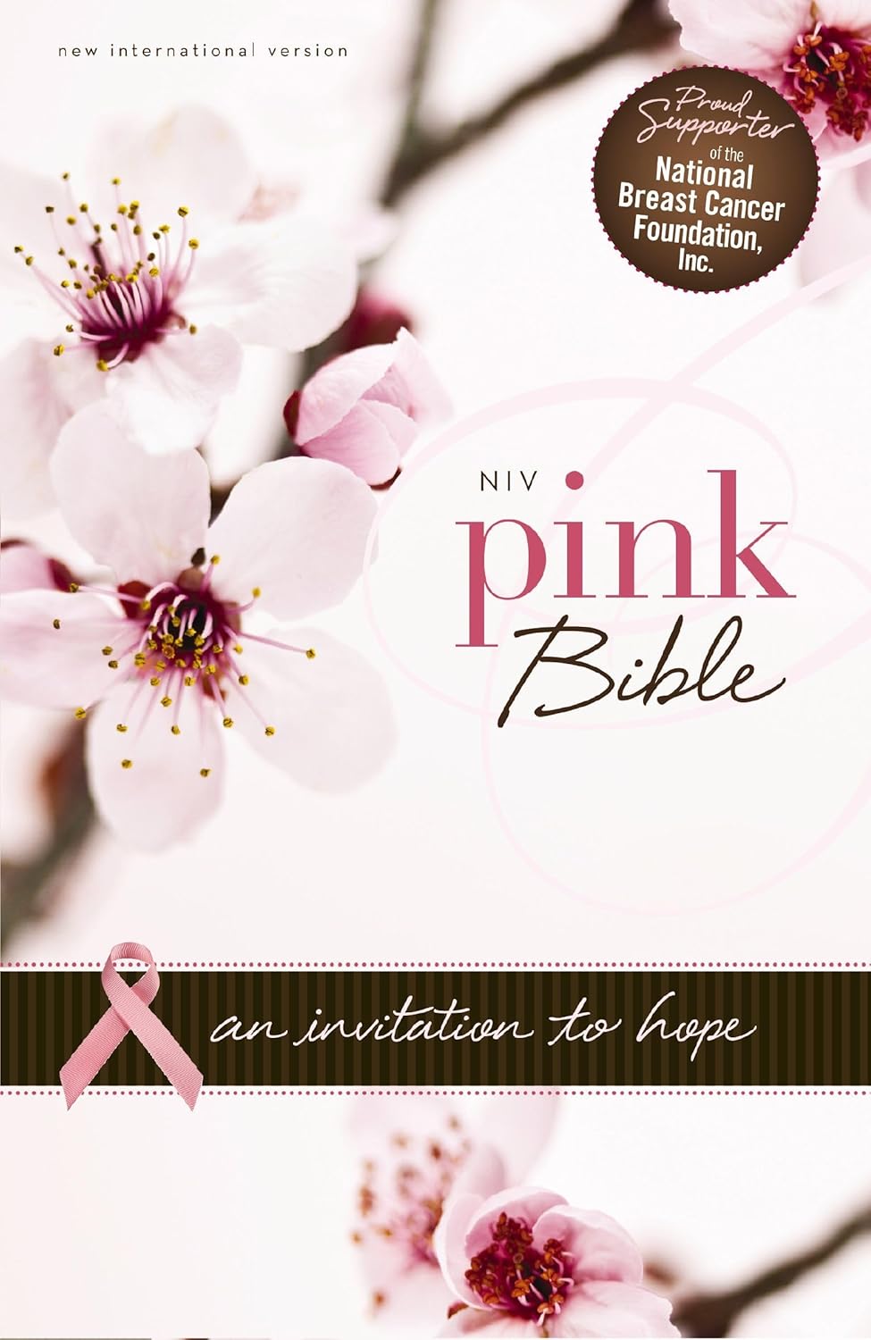 Holy Bible: New International Version, Hot Pink /Pink , Italian Duo-Tone, An Invitation to Hope Imitation Leather