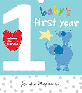 Baby's First Year: A Welcome Little One Keepsake (Welcome Little One Baby Gift Collection) Spiral-bound