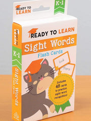 Ready to Learn: K-1 Sight Words Flash Cards: Includes 48 Cards to Practice Sight Word Recognition! Cards €“ July 7, 2020 by Editors of Silver Dolphin Books (Author)