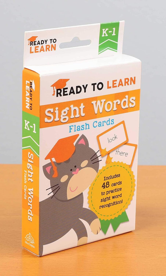 Ready to Learn: K-1 Sight Words Flash Cards: Includes 48 Cards to Practice Sight Word Recognition! Cards – July 7, 2020 by Editors of Silver Dolphin Books (Author) Happier Every Chapter