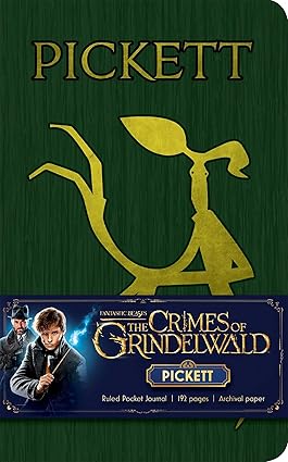 Fantastic Beasts: The Crimes of Grindelwald: Pickett Ruled Pocket Journal (Harry Potter) Hardcover Children's Books Happier Every Chapter