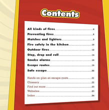 Load image into Gallery viewer, Staying Safe around Fire Hardcover Children Nonfiction Happier Every Chapter

