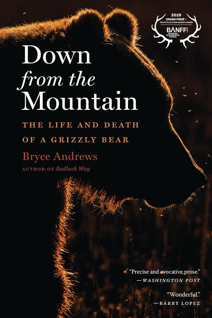 Down from the Mountain: The Life and Death of a Grizzly Bear Paperback – 14 April 2020 by Bryce Andrews (Author)