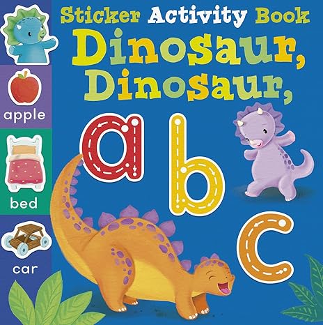 Dinosaur Dinosaur ABC Paperback Children's Books Happier Every Chapter   