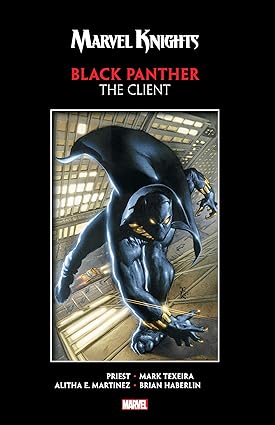 Marvel Knights Black Panther by Priest & Texeira: The Client Paperback Comics & Graphic Novels Happier Every Chapter