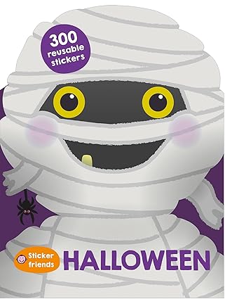 Sticker Friends Halloween Paperback Children's Books Happier Every Chapter