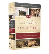 Load image into Gallery viewer, NKJV, Cultural Backgrounds Study Bible, Leathersoft, Brown, Red Letter Edition: Bringing to Life the Ancient World of Scripture Imitation Leather  Ndah Mbawa @ Happier Every Chapter   
