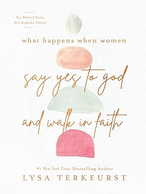 What Happens When Women Say Yes to God and Walk in Faith Hardcover Adult Non-Fiction Happier Every chapter