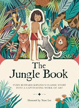 Paperscapes: The Jungle Book: Turn Rudyard Kipling's classic story into a captivating work of art: 1 Hardcover Children's Books Happier Every chapter