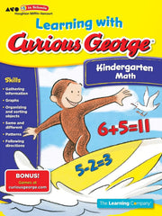 Learning With Curious George Kindergarten Math Paperback