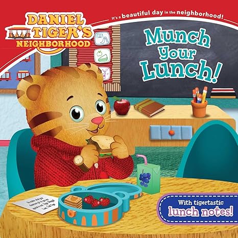 Munch Your Lunch! (Daniel Tiger's Neighborhood) Paperback Children's Books Happier Every Chapter   