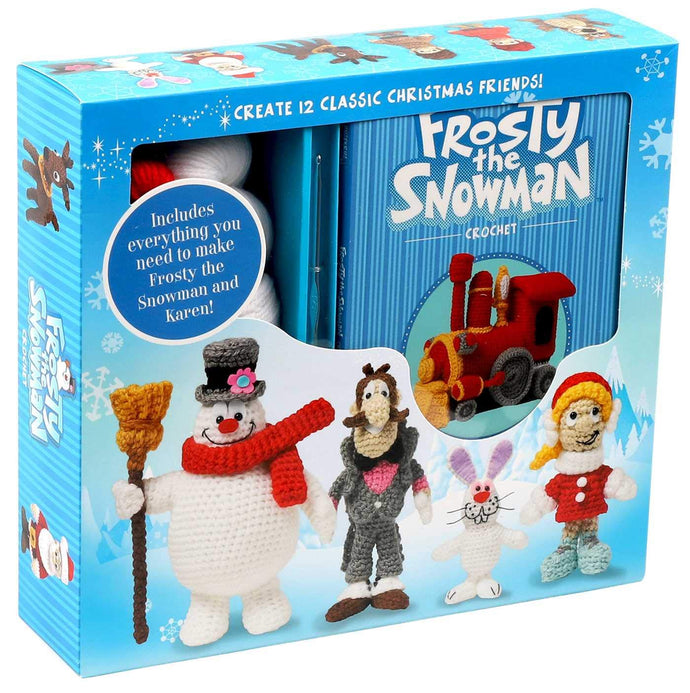 Frosty the Snowman Crochet (Crochet Kits) Paperback  Ndah Mbawa @ Happier Every Chapter   