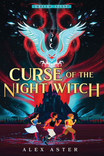 Curse of the Night Witch 1 (Emblem Island, 1)(Paperback) Children's Books Happier Every Chapter   