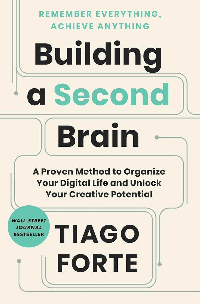 Building a Second Brain: A Proven Method to Organize Your Digital Life and Unlock Your Creative Potential Hardcover  Ndah Mbawa @ Happier Every Chapter   