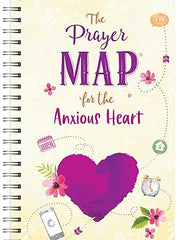 The Prayer Map for the Anxious Heart (Faith Maps) Paperback