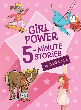 Girl Power 5-Minute Stories Hardcover Children's Books Happier Every Chapter   