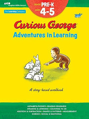 Curious George Adventures in Learning, Pre-K: Story-based learning (Learning with Curious George) Paperback