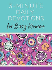 3-Minute Daily Devotions for Busy Women (3-Minute Devotions) Paperback