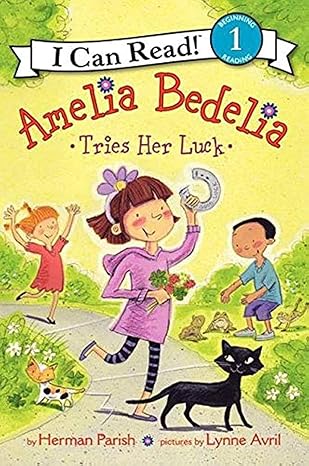 Amelia Bedelia Tries Her Luck (Amelia Bedelia, I Can Read Level 1) Paperback Children's Books Happier Every Chapter   