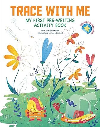 Trace With Me: My First Pre-Writing Activity Book Paperback