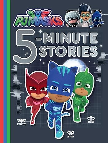 PJ Masks 5-Minute Stories Hardcover