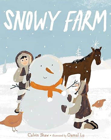 Snowy Farm Hardcover Children's Books Happier Every Chapter   