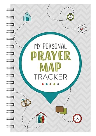 My Personal Prayer Map Tracker - Slate (Faith Maps) Spiral-bound Adult Non-Fiction Happier Every Chapter   