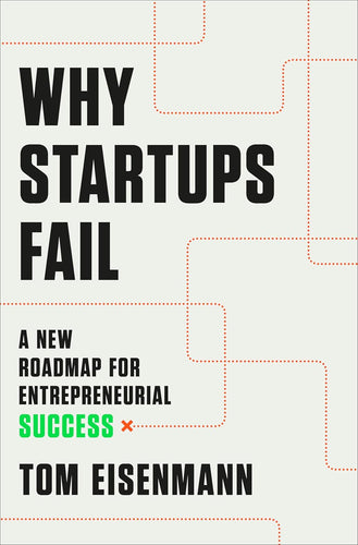 Why Startups Fail: A New Roadmap for Entrepreneurial Success Hardcover Adult Non-Fiction Happier Every Chapter   