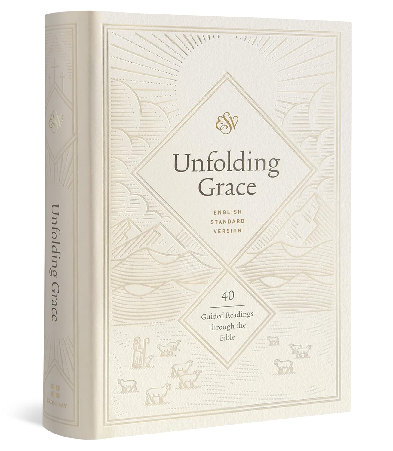 Unfolding Grace: 40 Guided Readings through the Bible (Hardcover) Hardcover Illustrated