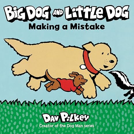 BIG DOG AND LITTLE DOG MAKING A MISTAKE BOARD BOOK Board book Adult Non-Fiction Happier Every Chapter   