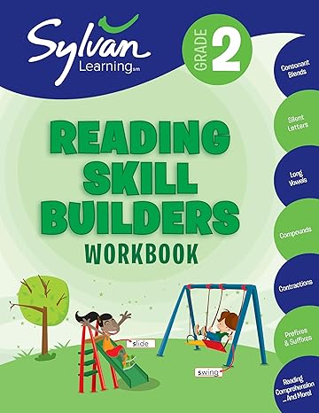 2nd Grade Reading Skill Builders: Activities, Exercises, and Tips to Help You Catch Up, Keep Up, and Get Ahead (Sylvan Language Arts Workbooks) Paperback Children's Books Happier Every Chapter   