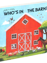 Slide-a-Story: Who's in the Barn? Board book €“ 9 April 2018 by Megan Roth (Author), Maxime Lebrun (Illustrator)