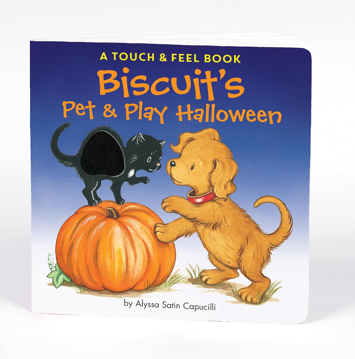 Biscuit's Pet and Play Halloween Board Book – Touch and Feel, July 24, 2007 by Alyssa Satin Capucilli (Author), Pat Schories (Illustrator)