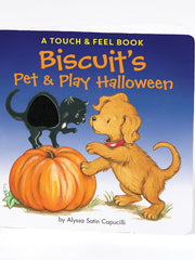Biscuit's Pet & Play Halloween Board Book €“ Touch & Feel, July 24, 2007 by Alyssa Satin Capucilli (Author), Pat Schories (Illustrator)